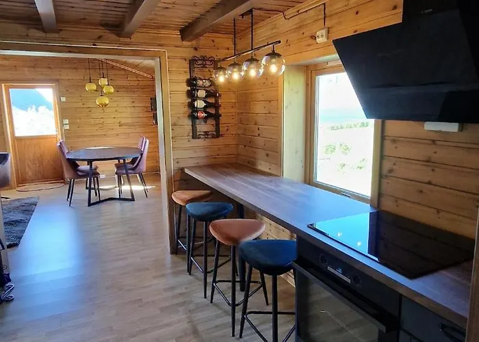 Ferienhaus Haukland Panorama Lofoten Leknes